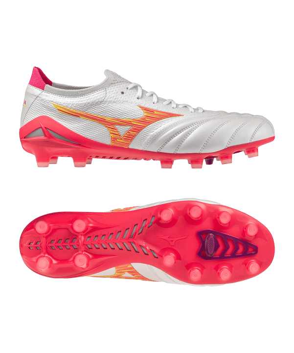 Mizuno Morelia Neo IV Beta Japan FG Blazing Flair Weiß F64