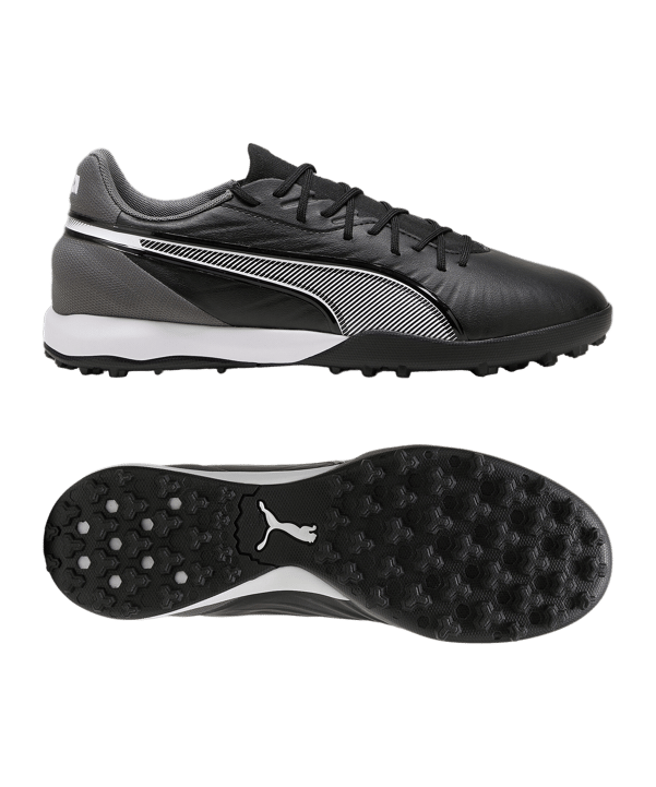PUMA KING Match TF Eclipse Schwarz Weiss F01