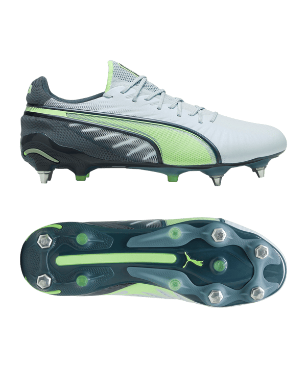 PUMA KING Ultimate MxSG Lights Out Blau Grün F03