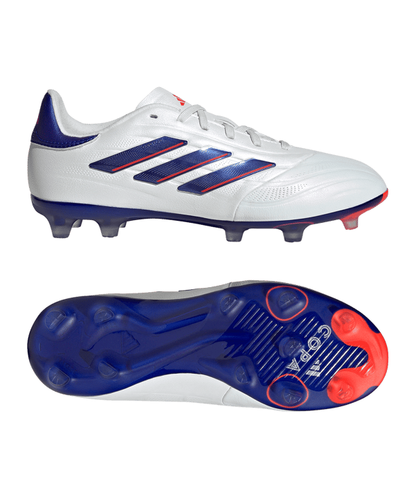 adidas COPA Pure 2 Elite FG Advancement Kids Weiss Blau