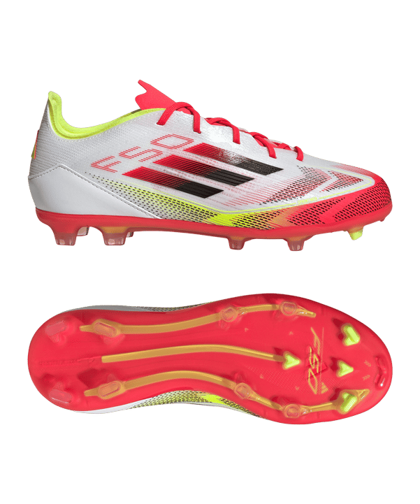 adidas F50 Elite FG Pure Victory Kids Weiss
