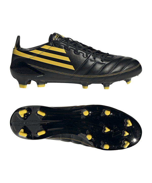 adidas F50 Elite Leather Adizero 2010 FG Schwarz