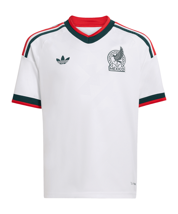 adidas FMF Mexiko Trikot Away WM 2026 Kids Weiß