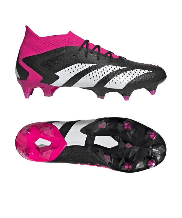adidas Predator Accuracy.1 SG Own Your Football Schwarz Weiss Pink