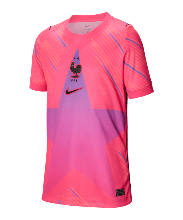 Nike FFF Frankreich Torwarttrikot WM 2026 Kids Schwarz F010