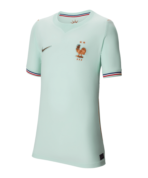 Nike FFF Frankreich Trikot Away WM 2026 Kids Grün F394