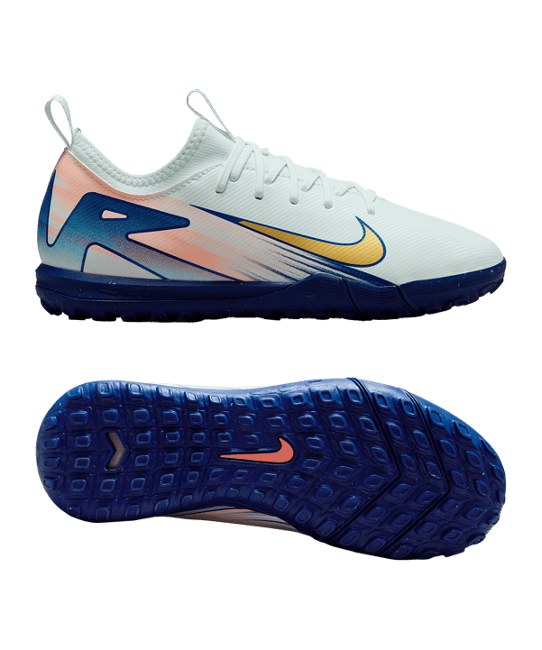 Nike Jr Air Zoom Mercurial Vapor XVI Academy TF Dream Speed 9 Kids Grün Gold F300