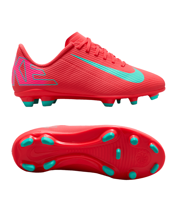 Nike Jr Air Zoom Mercurial Vapor XVI Club MG Mad Energy Kids Rot F800