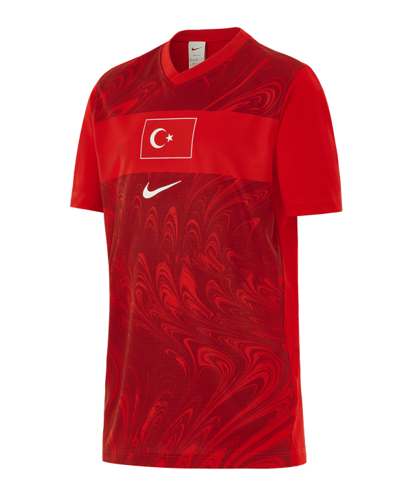 Nike TFF Türkei Trikot Home WM 2026 Kids Rot F614