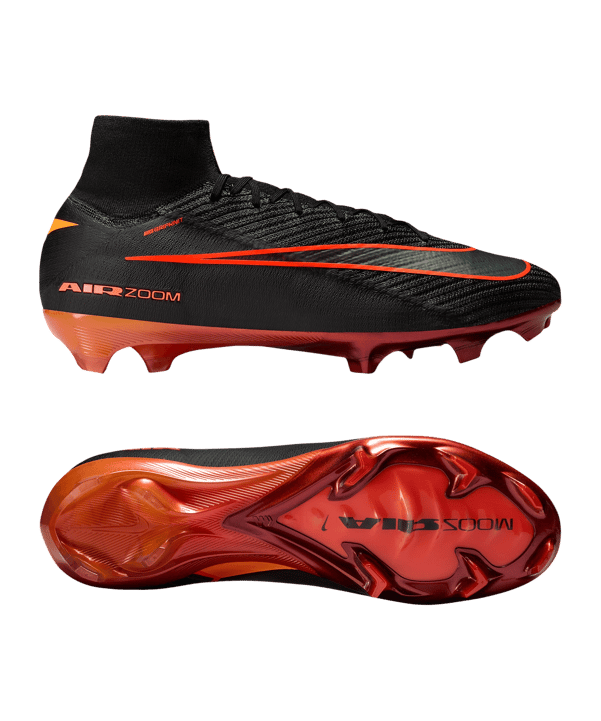 Nike Mercurial Air Zoom Superfly X Elite Lv8 FG Heat Up Schwarz F088