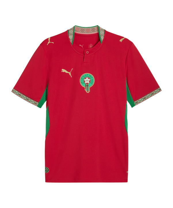 PUMA FRMF Marokko Trikot Home WM 2026 Rot F01