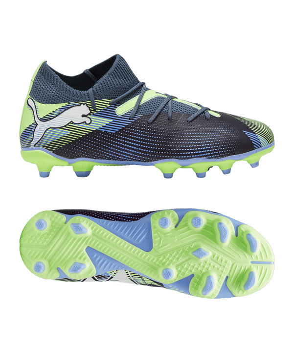 PUMA FUTURE 7 Match FG/AG Lights Out Jr Kids Grau Weiss F03