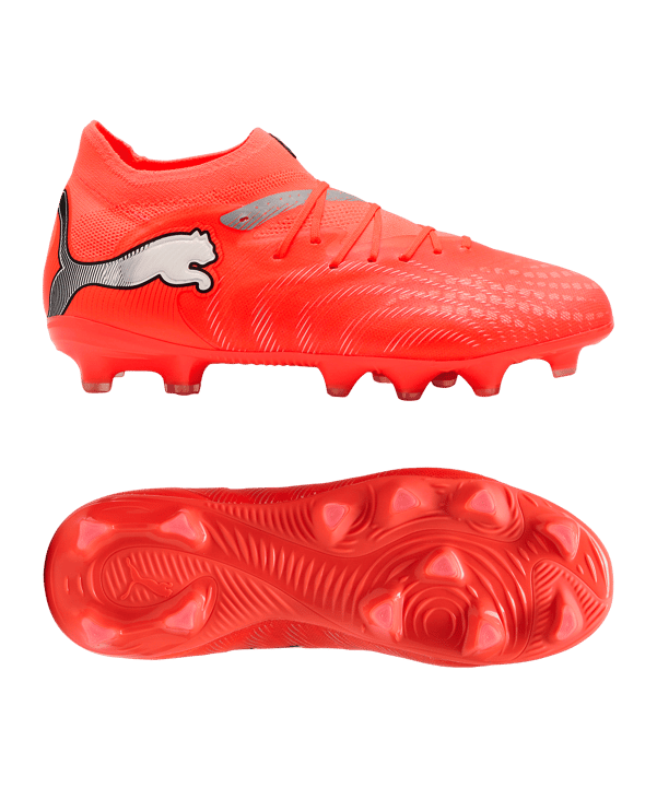 PUMA FUTURE 9 Pro FG/AG Unleash Kids Rot F01