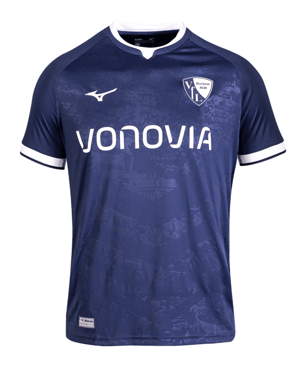 Mizuno VfL Bochum Trikot Home 2024/2025 Kids Blau F14