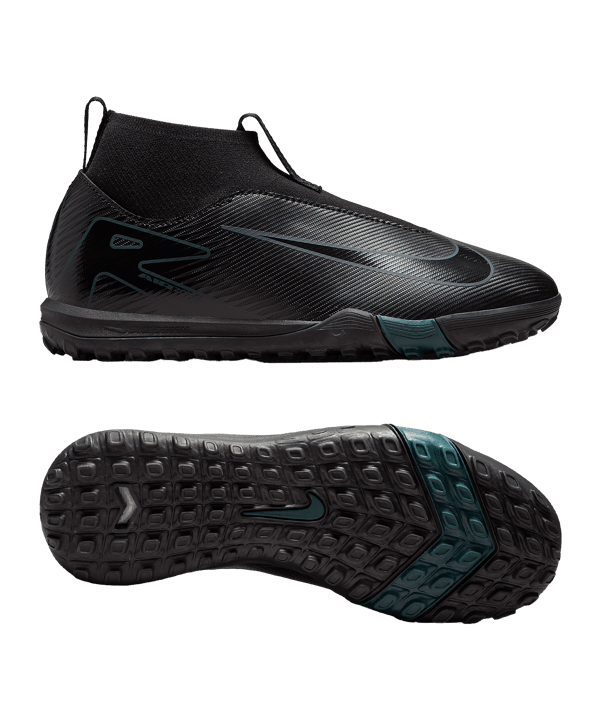 Nike Jr Air Zoom Mercurial Superfly X Academy TF Shadow Kids Schwarz F002
