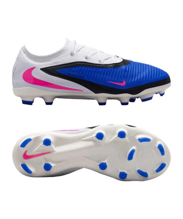 Nike Phantom 6 Low Pro FG/MG Attack Kids Blau F446