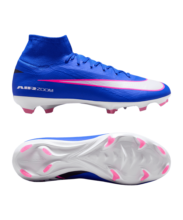 Nike Air Zoom Mercurial Superfly X Pro FG Attack Blau F446