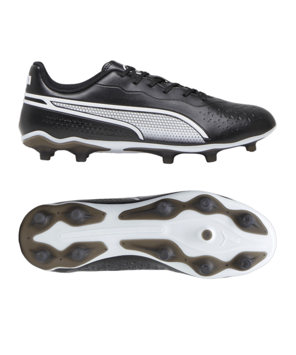 PUMA KING Match FG/AG Phenomenal Gelb Schwarz F04