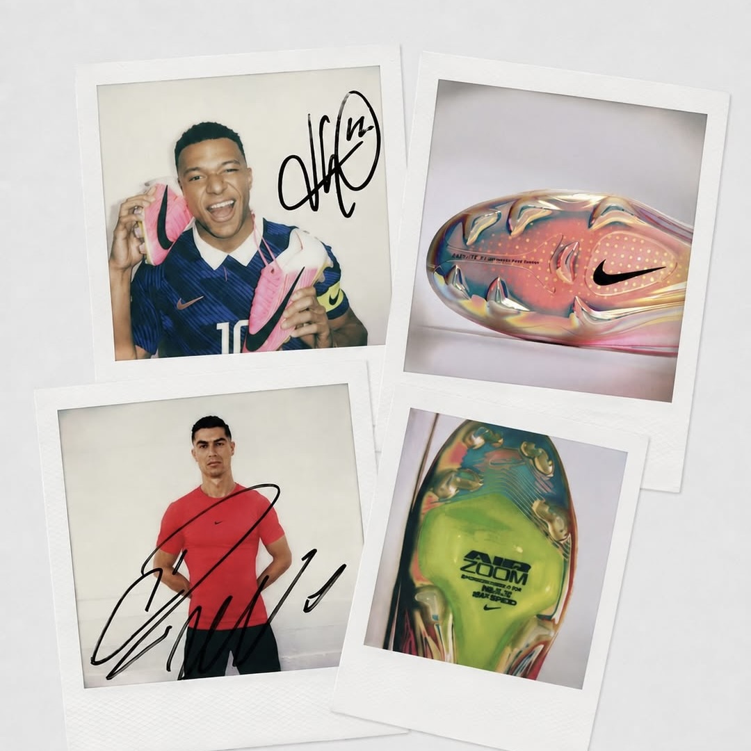 Neue Nike Mercurial Generation 2026 erstmals angeteasert – Mbappé & CR7 zeigen erste Details
