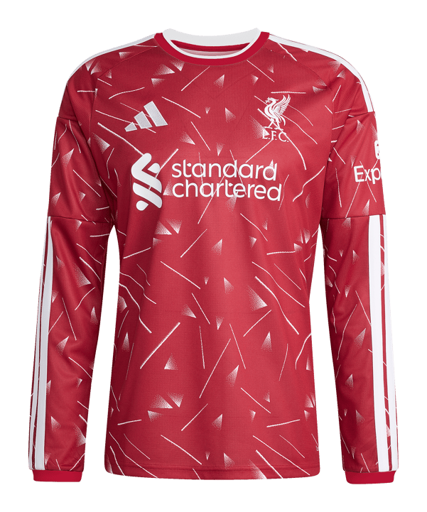 adidas FC Liverpool Trikot Langarm Home 2026/2027 Rot
