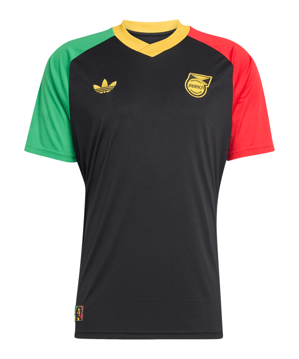 adidas JFF Jamaika Prematch Trikot Away WM 2026 Schwarz