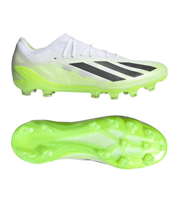 adidas X Crazyfast.1 AG Crazyrush Weiss Schwarz Gelb