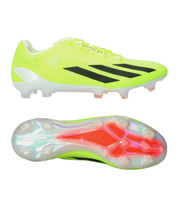 adidas X Crazyfast+ FG Solar Energy Gelb Schwarz Weiss