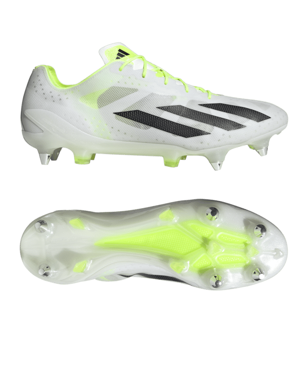 adidas X Crazyfast+ SG Crazyrush Weiss Schwarz Gelb