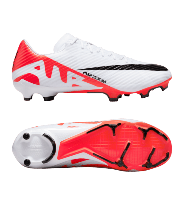 Nike Air Zoom Mercurial Vapor XV Academy FG/MG Ready Rot Weiss Schwarz F600