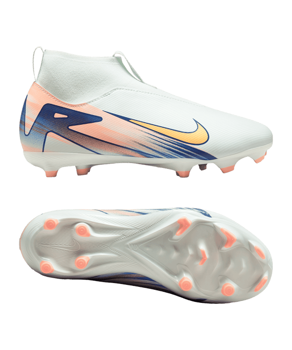 Nike Jr Air Zoom Mercurial Superfly X Academy FG/MG Dream Speed 9 Kids Grün Gold F300