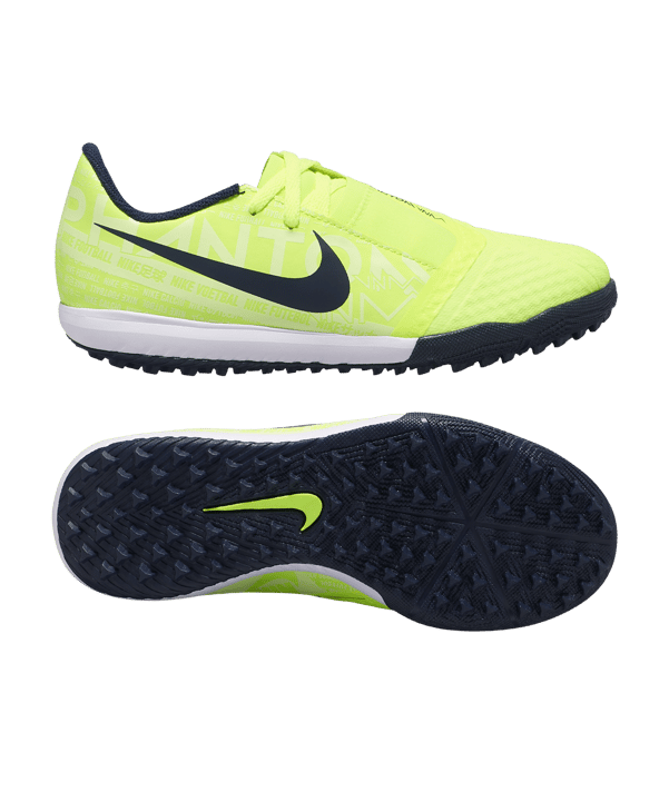 Nike Jr Phantom Venom New Lights Academy TF Kids Gelb F717