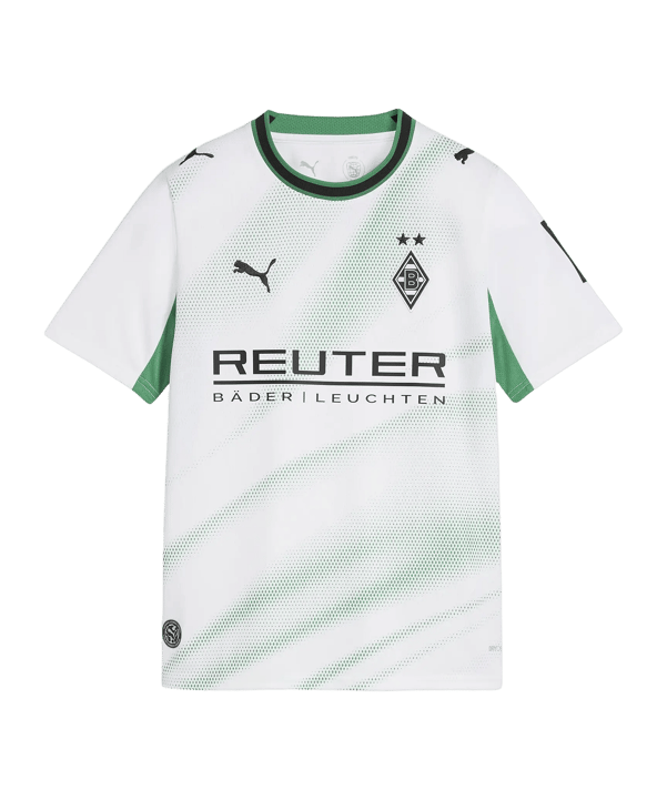 PUMA Borussia Mönchengladbach Trikot Home 2026/2027 Kinder Weiß F01