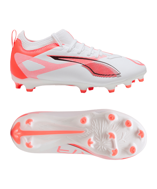 PUMA ULTRA 5 Match FG/AG Unlimited Kids Weiss F01
