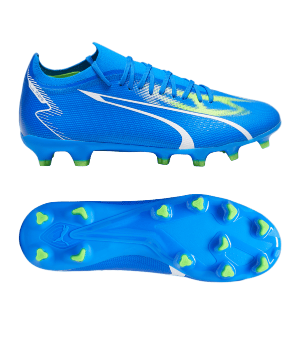 PUMA ULTRA Match FG/AG Gear Up Blau Weiss F03