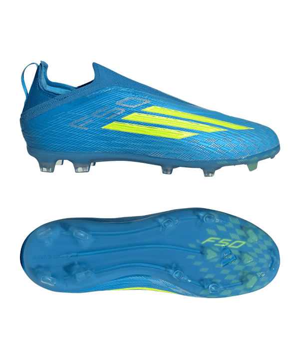 adidas F50 Elite LL FG Ice Cold Precision Kids Blau