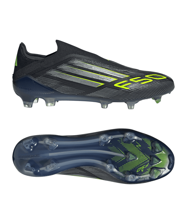 adidas F50 Elite LL FG Electric Stealth Schwarz