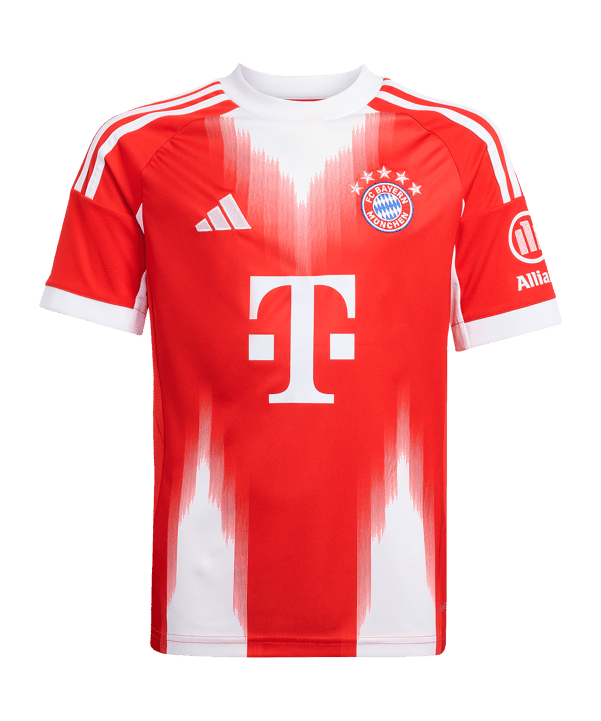 adidas FC Bayern München Trikot Home 2025/2026 Kids Rot