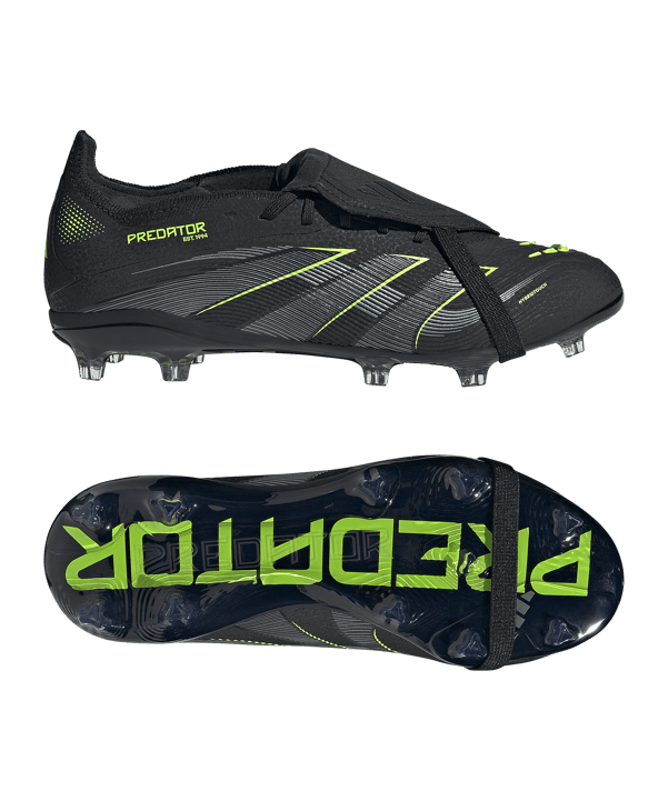adidas Predator Elite FT FG Electric Stealth Kids Schwarz
