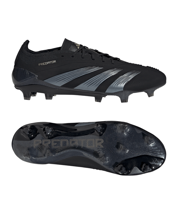 adidas Predator Elite FG Dark Spark Schwarz Grau