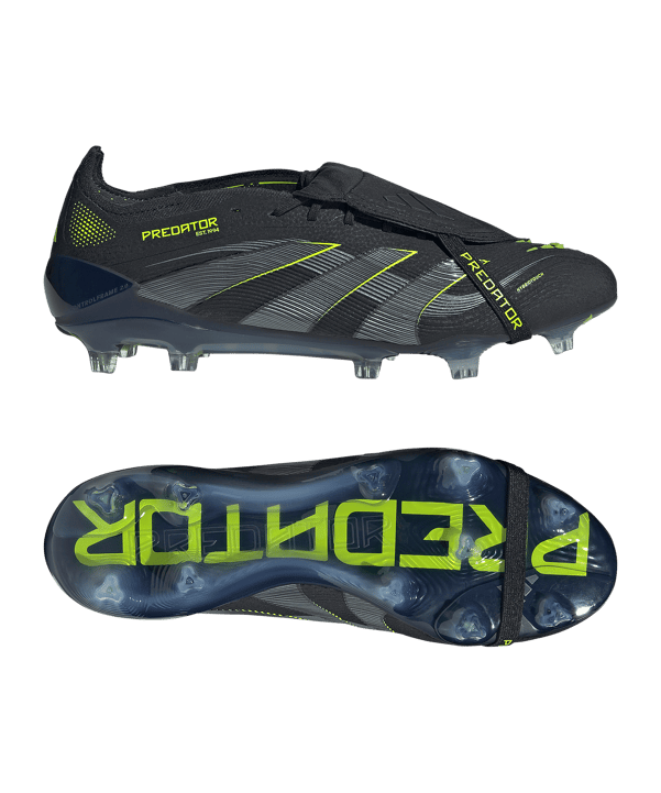 adidas Predator Elite FT FG Electric Stealth Schwarz