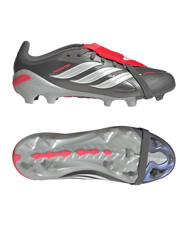 adidas Predator Elite FT FG Finisher Steel Kids Grau