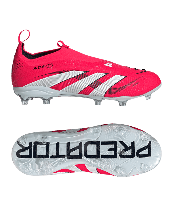 adidas Predator Elite LL FG Pure Victory Kids Rot