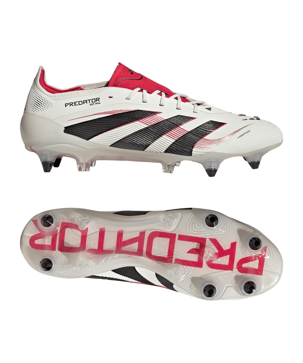 adidas Predator Elite SG Champagne Weiss Schwarz