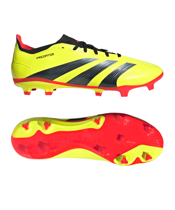 adidas Predator League FG Energy Citrus Gelb Schwarz Rot
