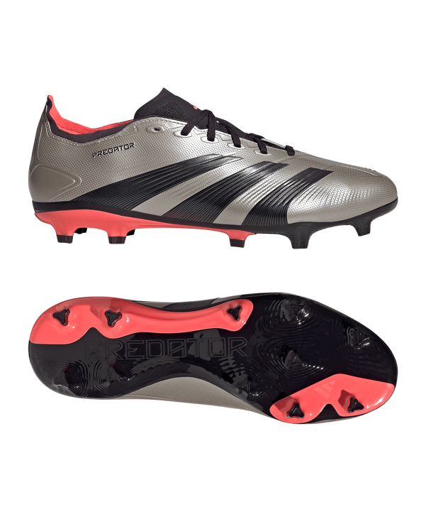 adidas Predator League FG Vivid Horizon Grau Pink