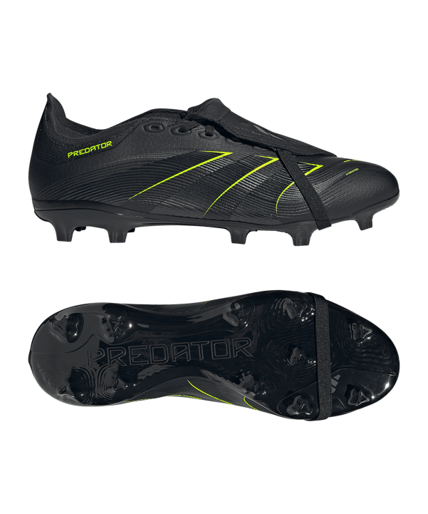adidas Predator League FG/MG Electric Stealth Schwarz