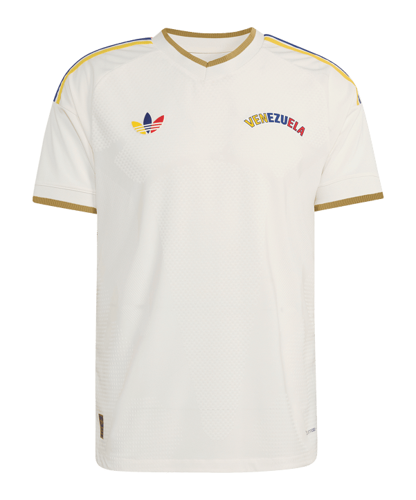 adidas Venezuela Authentic Trikot Away 2026 Weiß