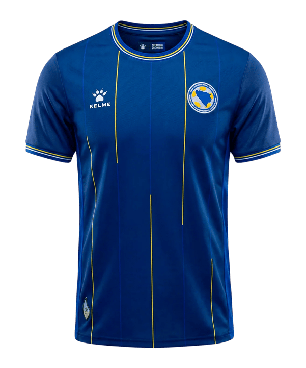 Kelme BIH Bosnien Herzegowina Replica Trikot Home WM 2026 Dunkelblau