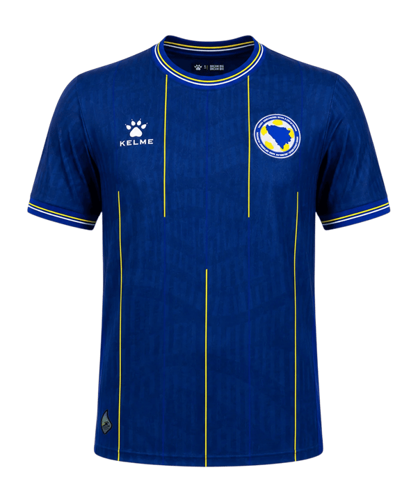 Kelme BIH Bosnien Herzegowina Trikot Home WM 2026 Dunkelblau
