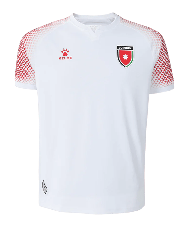 Kelme JFA Jordanien Trikot Home WM 2026 Weiß